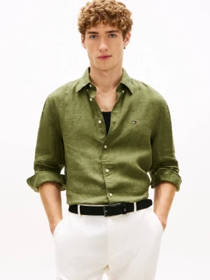 Tommy Hilfiger Lniana koszula | Regular Fit