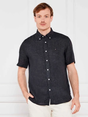 Tommy Hilfiger Lniana koszula | Regular Fit