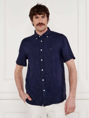 Tommy Hilfiger Lniana koszula | Regular Fit
