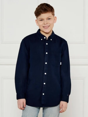 Tommy Hilfiger Lniana koszula | Regular Fit