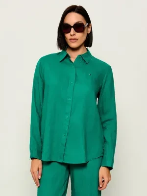 Tommy Hilfiger Lniana koszula | Relaxed fit