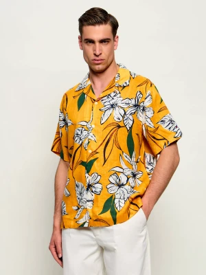Tommy Hilfiger Lniana koszula RESORT | Regular Fit