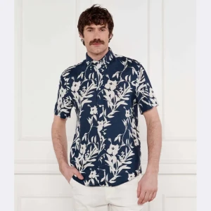 Tommy Hilfiger Lniana koszula TROPICAL | Regular Fit