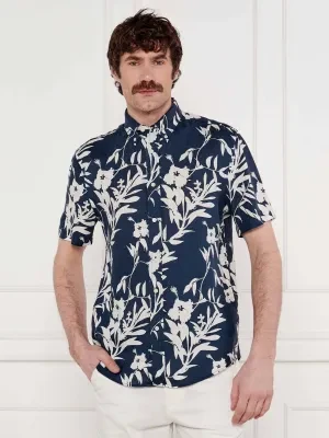 Tommy Hilfiger Lniana koszula TROPICAL | Regular Fit