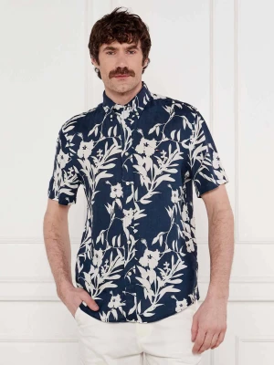 Tommy Hilfiger Lniana koszula TROPICAL | Regular Fit