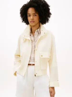 Tommy Hilfiger Lniana kurtka | Loose fit