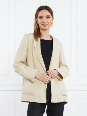 Tommy Hilfiger Lniana marynarka CASUAL LINEN SB BLAZER | Regular Fit