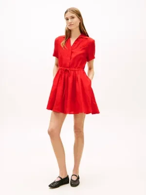 Tommy Hilfiger Lniana sukienka