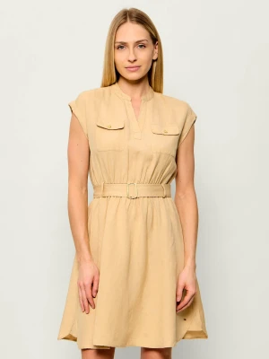 Tommy Hilfiger Lniana sukienka