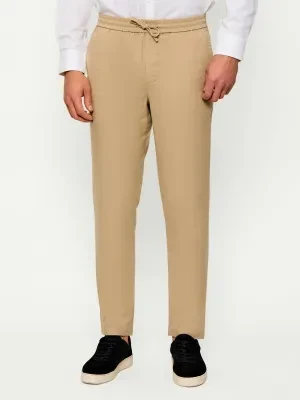Tommy Hilfiger Lniane spodnie chino HARLEM | Regular Fit