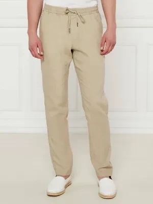 Tommy Hilfiger Lniane spodnie chino HARLEM | Relaxed fit