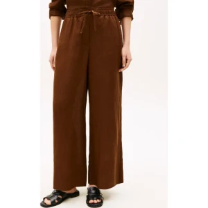 Tommy Hilfiger Lniane spodnie | Relaxed fit