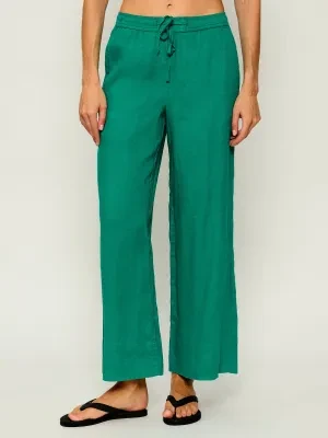 Tommy Hilfiger Lniane spodnie | Relaxed fit