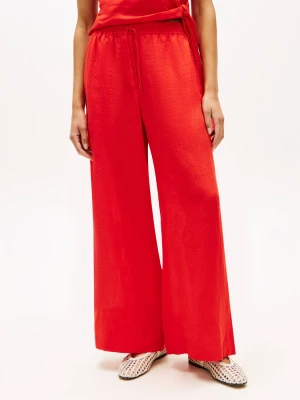 Tommy Hilfiger Lniane spodnie | Relaxed fit