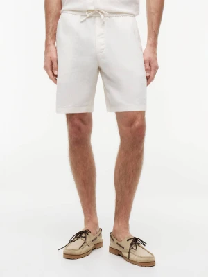 Tommy Hilfiger Lniane szorty chino DOVER | Regular Fit