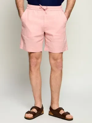 Tommy Hilfiger Lniane szorty DOVER | Regular Fit