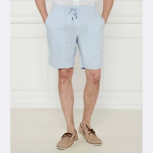 Tommy Hilfiger Lniane szorty HARLEM PO | Regular Fit