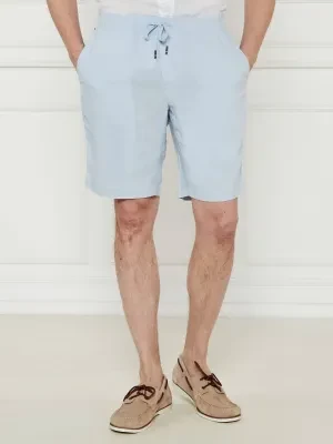 Tommy Hilfiger Lniane szorty HARLEM PO | Regular Fit