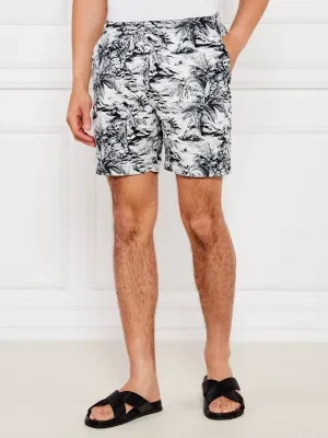 Tommy Hilfiger Lniane szorty | Regular Fit