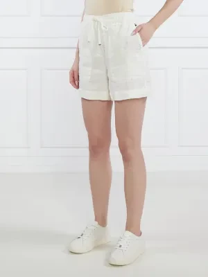 Tommy Hilfiger Lniane szorty | Regular Fit