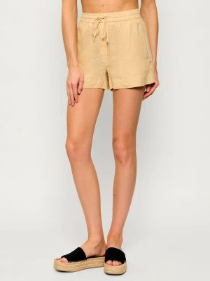 Tommy Hilfiger Lniane szorty | Regular Fit