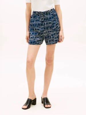Tommy Hilfiger Lniane szorty | Regular Fit