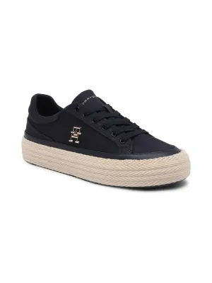 Tommy Hilfiger Lniane trampki VULC