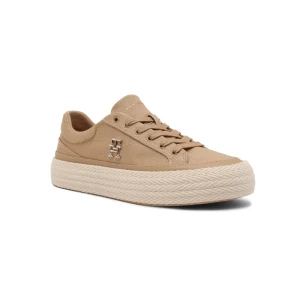 Tommy Hilfiger Lniane trampki VULC