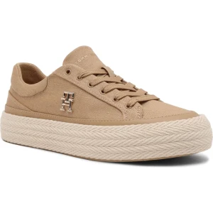 Zdjęcie produktu Tommy Hilfiger Lniane trampki VULC