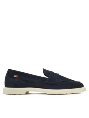 Tommy Hilfiger Loafersy FW0FW08679 Granatowy