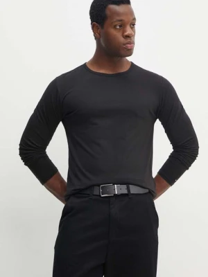 Tommy Hilfiger longsleeve 3-pack męski kolor czarny gładki UM0UM03022