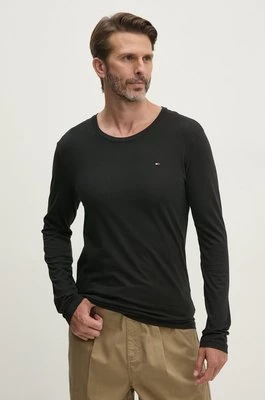 Tommy Hilfiger longsleeve bawełniany 3-pack kolor szary gładki UM0UM03378