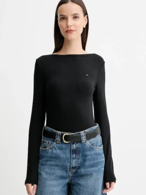Tommy Hilfiger longsleeve kolor czarny WW0WW47309