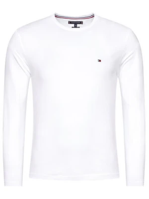 Tommy Hilfiger Longsleeve Logo MW0MW09096 Biały Regular Fit