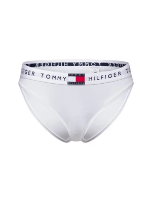 Tommy Hilfiger Majtki - Bikini klasyczne Kobiety Bawełna biały jednolity,