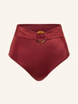 Tommy Hilfiger Majtki Bikini Z Wysokim Stanem rot