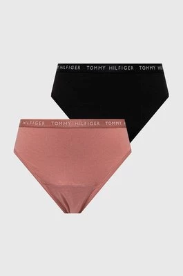Tommy Hilfiger majtki menstruacyjne 2-pack kolor różowy UW0UW05221
