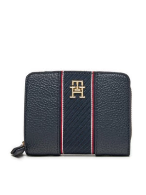 Tommy Hilfiger Mały Portfel Damski Th Legacy Med Za AW0AW16924 Granatowy