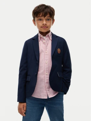 Tommy Hilfiger Marynarka Festive KB0KB10750 Granatowy Regular Fit