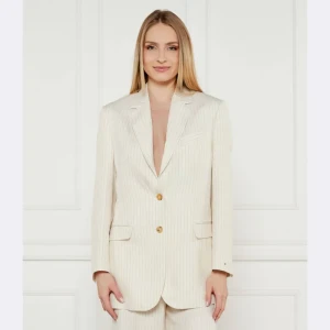 Tommy Hilfiger Marynarka | Relaxed fit | z dodatkiem lnu