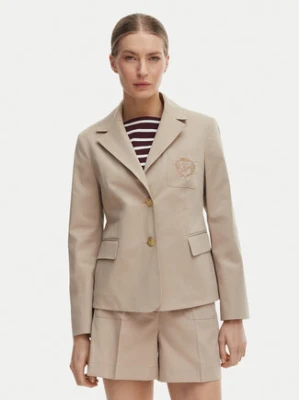 Tommy Hilfiger Marynarka WW0WW47179 Beżowy Slim Fit