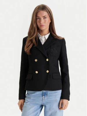 Tommy Hilfiger Marynarka WW0WW48696 Czarny Regular Fit