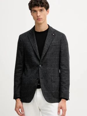 Tommy Hilfiger marynarka z dodatkiem wełny męska kolor szary FSTHL6505.FSTH512