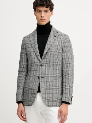 Tommy Hilfiger marynarka z dodatkiem wełny męska kolor szary FSTHL6949.FSTH511