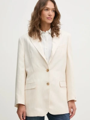 Tommy Hilfiger marynarka z domieszką lnu