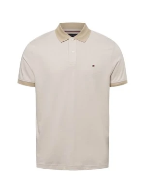 Zdjęcie produktu Tommy Hilfiger Męska koszulka polo Mężczyźni Bawełna beżowy|biały w paski,
