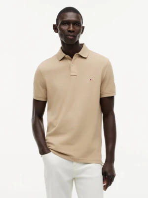 Tommy Hilfiger koszulka polo Mężczyźni Bawełna brązowy