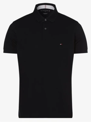 Tommy Hilfiger Męska koszulka polo Mężczyźni Bawełna niebieski,