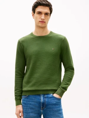 Zdjęcie produktu Tommy Hilfiger sweter z dzianiny Mężczyźni Bawełna zielony