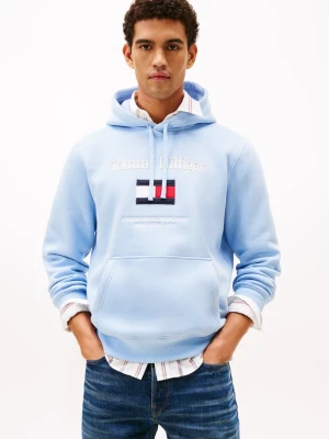 Zdjęcie produktu Tommy Hilfiger sweter z kapturem Mężczyźni niebieski